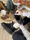 Жіночі зимові уги UGG Lowmel Black Platform (з хутром) ALL19032, фото 8