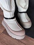 Жіночі зимові уги UGG Tasman Weather Hybrid Slipper Birch White Pepper (міх) 1158351-BHTP, фото 3