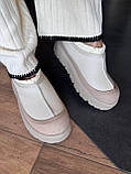 Жіночі зимові уги UGG Tasman Weather Hybrid Slipper Birch White Pepper (міх) 1158351-BHTP, фото 5