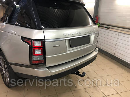 Фаркоп Land Rover Range Rover L405 2012-2021 (Ленд Ровер Рендж Ровер 4) швидкоз'ємний гак на ключах, фото 1