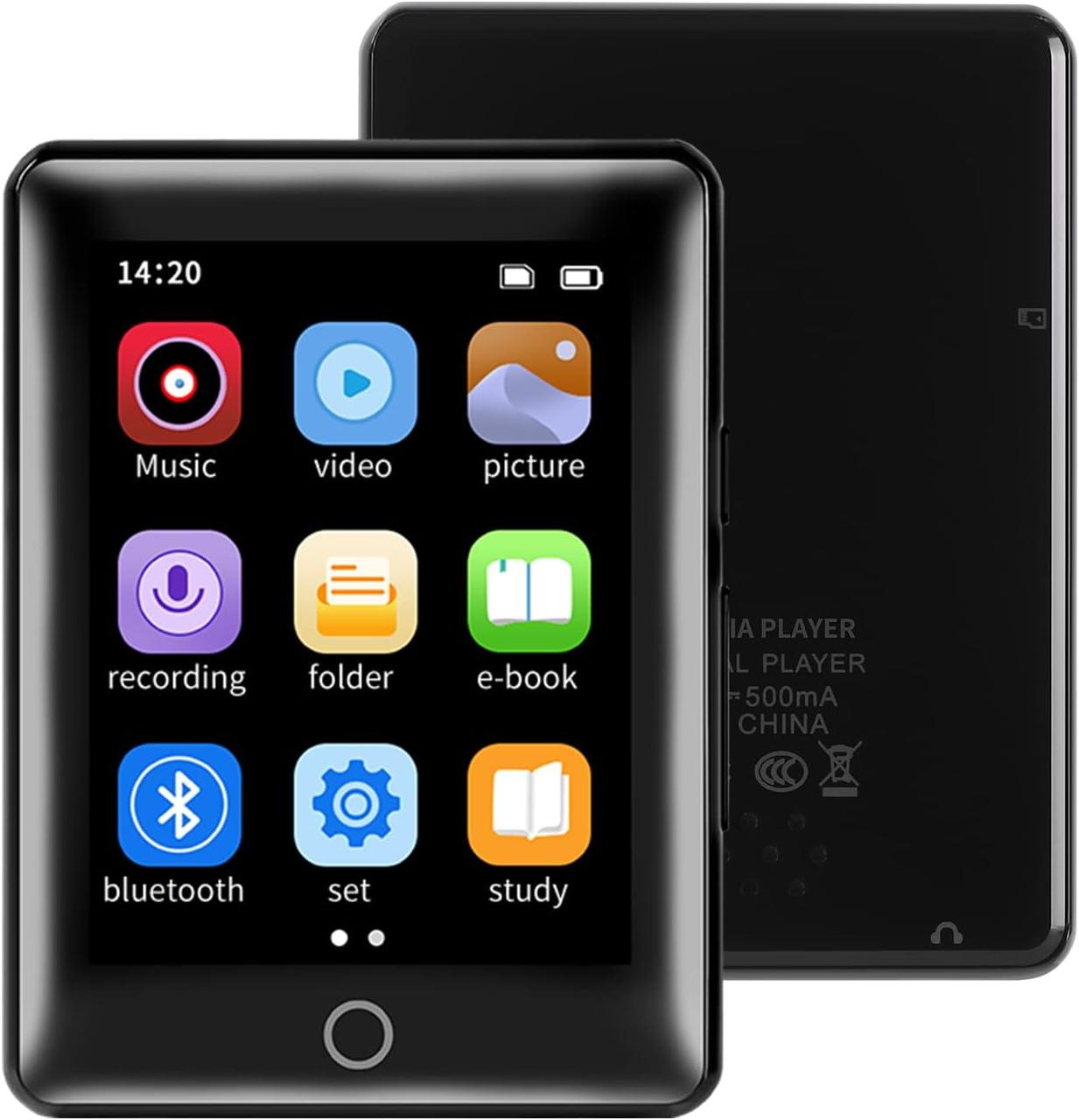 MP3-плеєр RIJAHO 32 ГБ з Bluetooth 5.0 Портативний високоякісний звук без втрат, Amazon, Німеччина