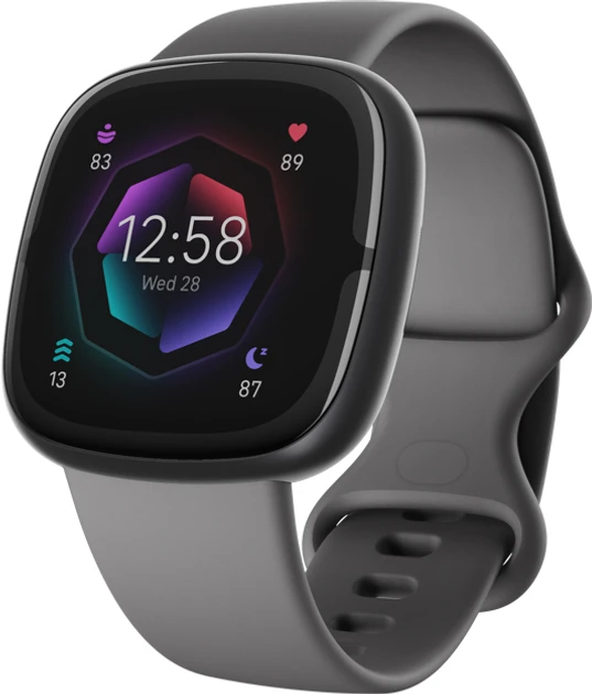 Fitbit Sense 2 Shadow Grey/Graphite FB521BKGB Розумний годинник, фото 1