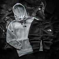 Теплий костюм толстовка та штани тринитка на флісі S M L XL XXL