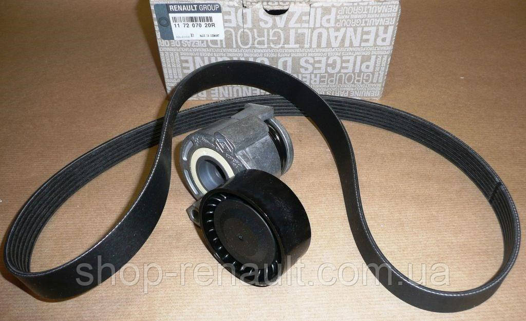 Комплект ременя генератора K9K без AC Renault Original 117207020R