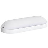 Світильник із датчиком руху LED накладний Євросветло овал CL-RS-V1 IP65 18 Вт 6400К, фото 3