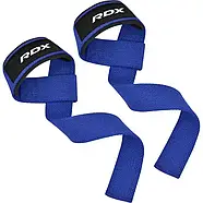 Лямки для тяги RDX W1 Gym Single Strap Blue Plus, фото 2