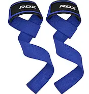 Лямки для тяги RDX W1 Gym Single Strap Blue Plus, фото 3