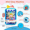 Тематичний ігровий автомат Кран машина дитині Клешня хватайка дістає іграшки Аксесуар для веселого відпочинку, фото 6