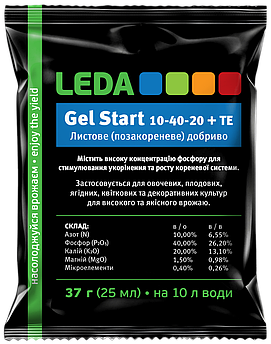 Leda Gel Start 10-40-20 + TE 37 г (25 мл)