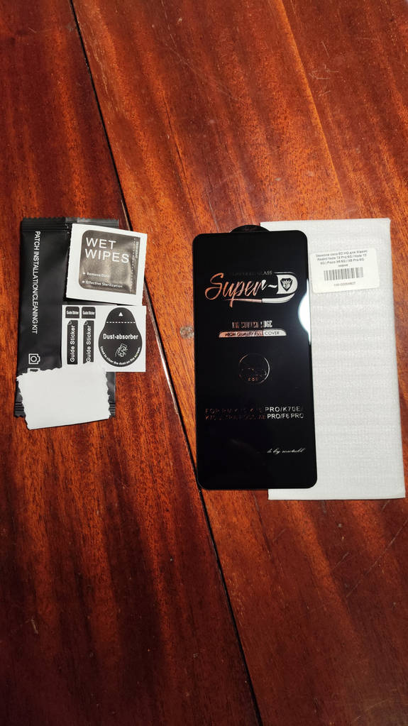 Захисне скло для Xiaomi Poco X6 5G захисне скло 5д HQ на телефон сяомі поко х6 5г чорне hqg - фото покупців 2