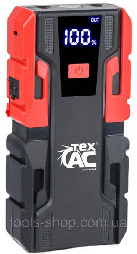 Акумуляторний автомобільний пуско-зарядний пристрій бустер Tex.AC TA-JS1200, фото 1