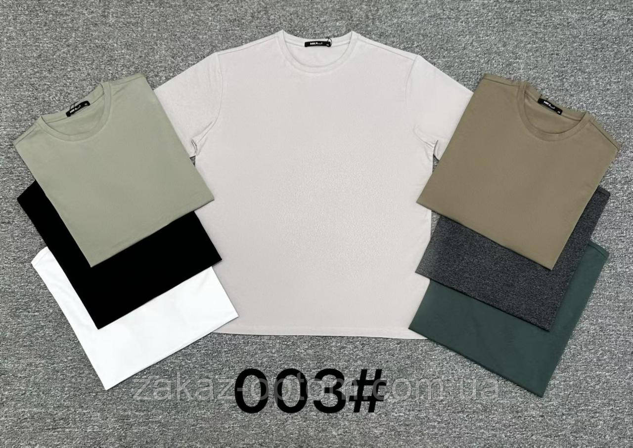 Футболка чоловіча оптом (XL-5XL) Китай 003-130446
