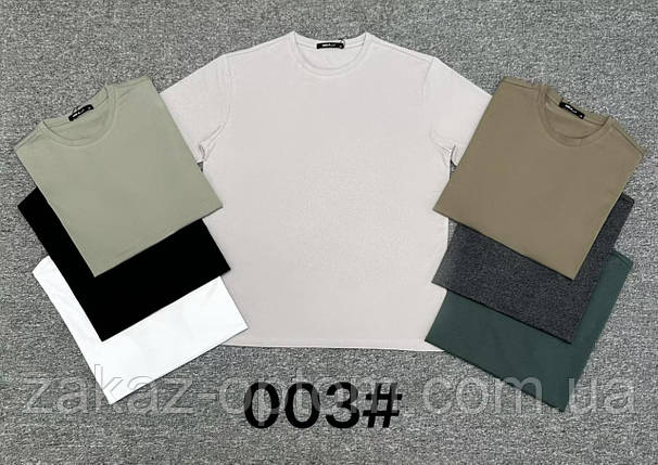 Футболка чоловіча оптом (XL-5XL) Китай 003-130446, фото 1