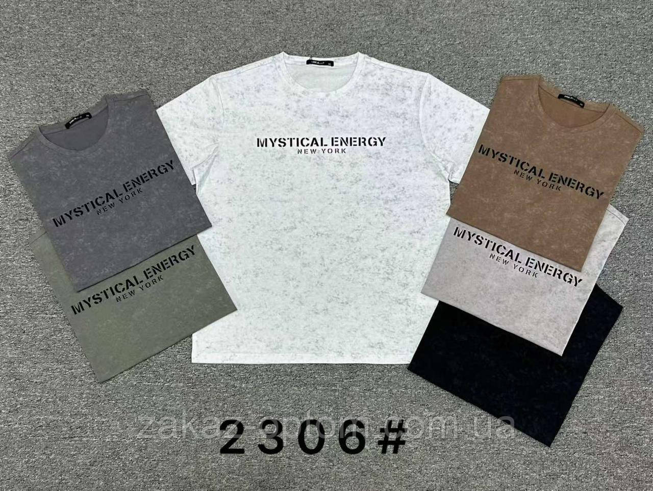 Футболка чоловіча оптом (XL-5XL) Китай 2306-130454