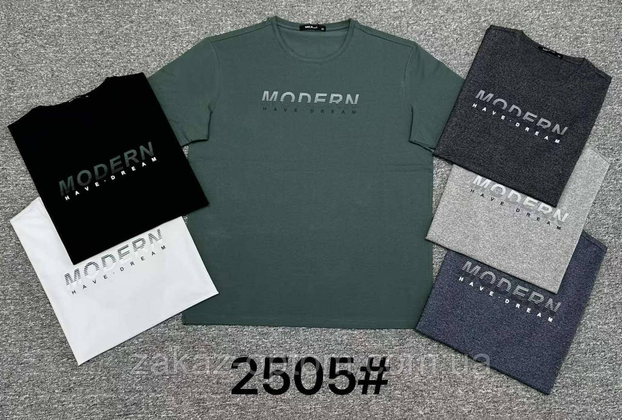 Футболка чоловіча оптом (XL-5XL) Китай 2505-130458