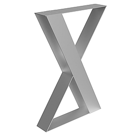 Опора для столу з металу 500×108 мм, H 730 мм 1 шт Сатин