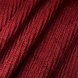 Трикотаж в'язка щільний темно-червоний, фото 7