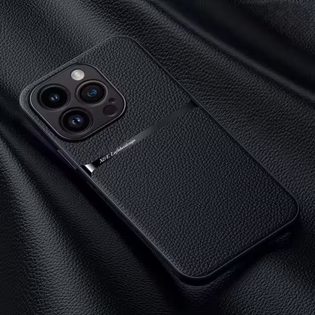 Шкіряний чохол Elegance з магнітом для Apple iPhone 16 Pro Max
