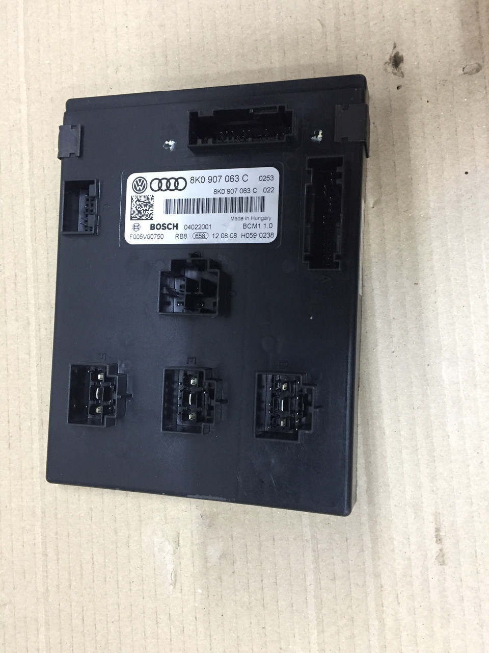 Блок комфорту Audi A4 B8 8K0907063C