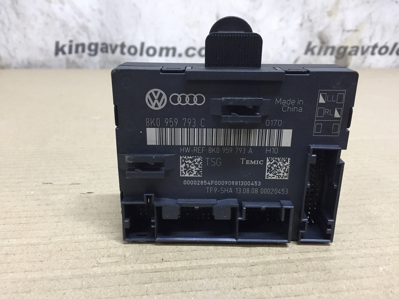 Блок керування дверима Audi A4 B8 8K0959793С