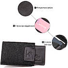 Шкіряна обкладинка для автодокументів GRANDE PELLE 11495 Чорний, фото 4