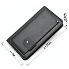 Клатч чоловіча з ременем Vintage 14664 Чорний, фото 3