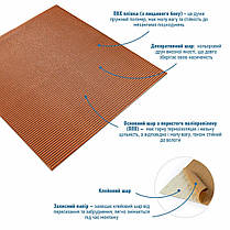 Панель 3D Bronze 700*700*4mm (D) SW-00001955, фото 3