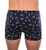 Чоловічі труси боксери Bono МШ принт морський чорні (розміри: 46-56), фото 3