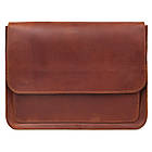 Шкіряна сумка через плече формату А4 Limary lim-3028RB коньячна, фото 4