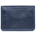 Шкіряна сумка через плече формату А4 Limary lim-3028RK синя, фото 5