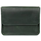 Шкіряна сумка через плече формату А4 Limary lim-3028RE зелена, фото 4