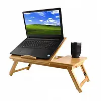 Столик для ноутбука дерев'яний Ruhhy S 23452 Столик для сніданку в постіль