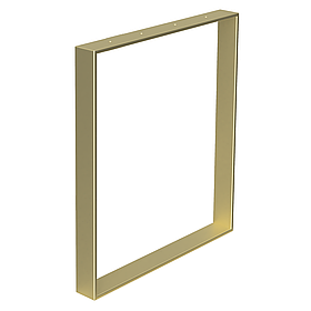 Опора для столу з металу 600×70 мм, H 730 мм 1 шт Золото