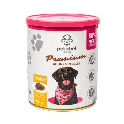 Вологий корм для собак Pet Chef з Куркою 800 г
