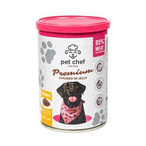 Вологий корм для собак Pet Chef з Куркою 415 г, фото 5