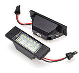 LED підсвітка номера для Nissan Qashqai, Pathfinder, X-Trail, Juke, Rogue Sport, Primera, Versa | CANBUS, фото 4