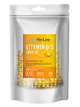 Вітамін D 2000 МО у капсулах Капсульований вітамін D3 60 шт.