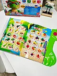 Книга інтерактивна навчальна Віммельбух WToys  51822  пісні  загадки  скоромовки  кнопки  українською  19 тем, фото 3