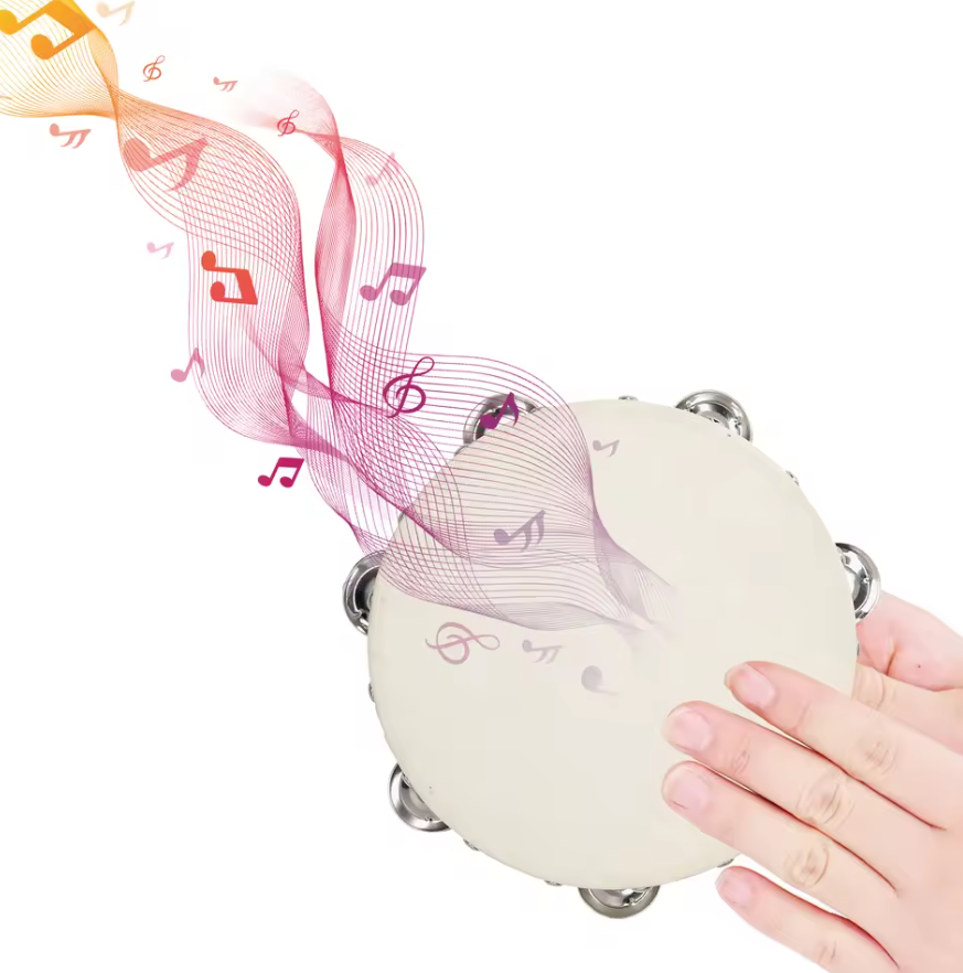 Бубон 25 см. 10-дюймовий бубон. Ударний музичний інструмент., фото 1