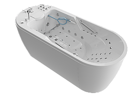Ванна з підводним душ-масажем EVOLUTION Basic (ПМВД)