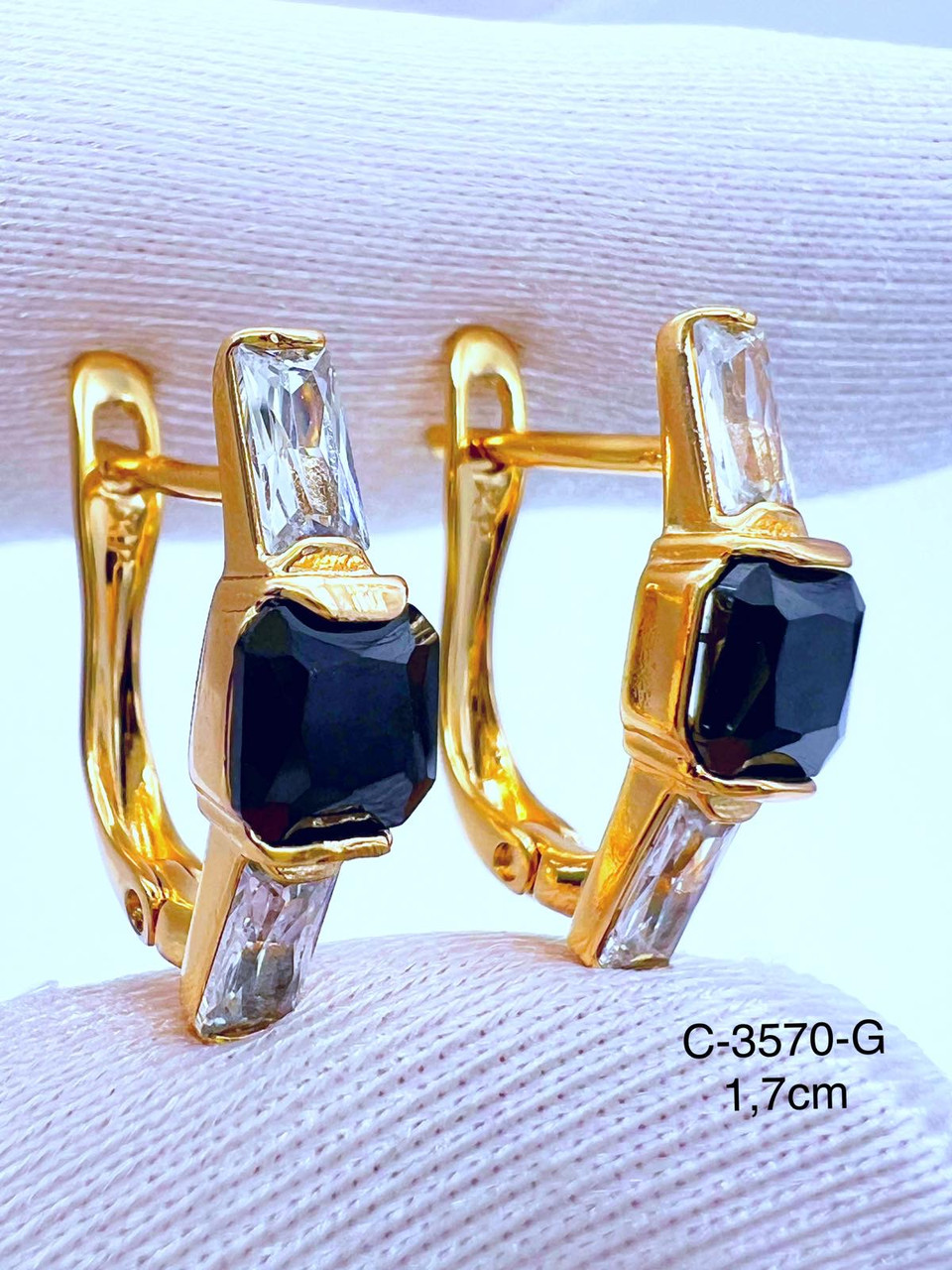 Сережки Xuping позолота