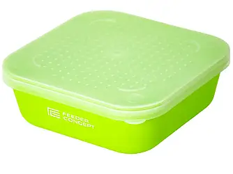 Коробка рибол. для зберігання наживки FC FEEDER BAIT BOX S 140?140?50 / S (182120) FC200-001S