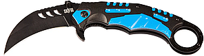 Ніж складний Skif Plus Cockatoo Blue (Какаду-Керамбіт, синій)