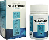 Мелатонін Fidem Pharm 3мг желатинові капсули №30