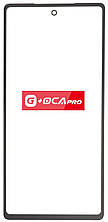 Скло дисплея Google Pixel 6a чорне з OCA-плівкою оригінал G+OCA PRo