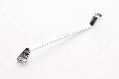 Ключ накидной двусторонний CrV 16x17мм СИЛА 201318, фото 1