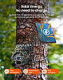 Зовнішня поворотна GSM IP-камера із сонячною панеллю Inqmega (Shiwojia) ST-515C-3M-4G. UBox, фото 3