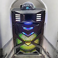 Портативна акустична система на 300 Вт з мікрофоном і Bluetooth Акустична система WilliCo ZS 12"