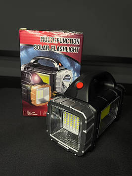 Ліхтар з сонячною зарядкою, COB-LED діодами та 7 режимами освітлення