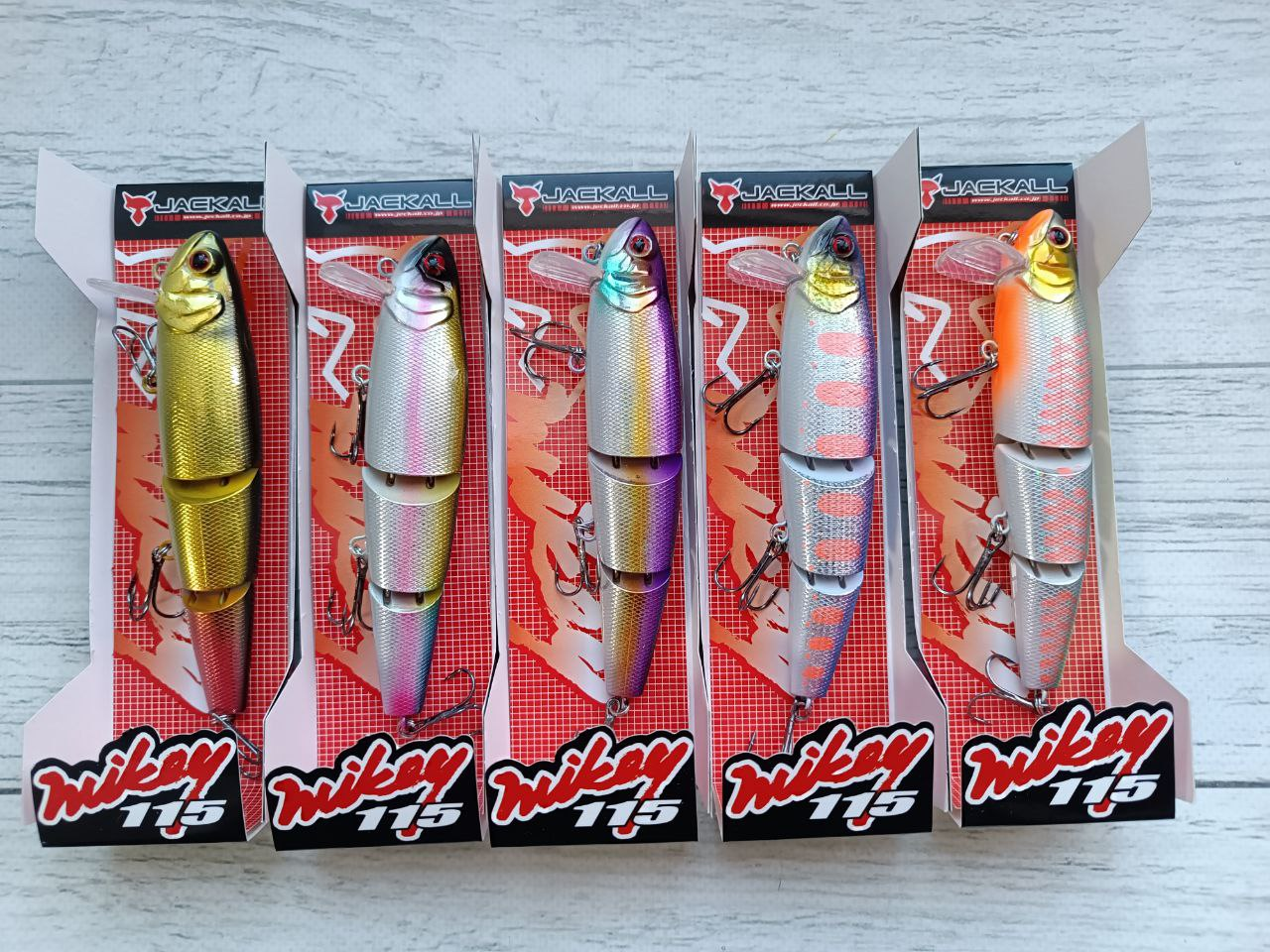 Набір Воблерів складовий Columbia MIKEY 115mm 20g 5шт
